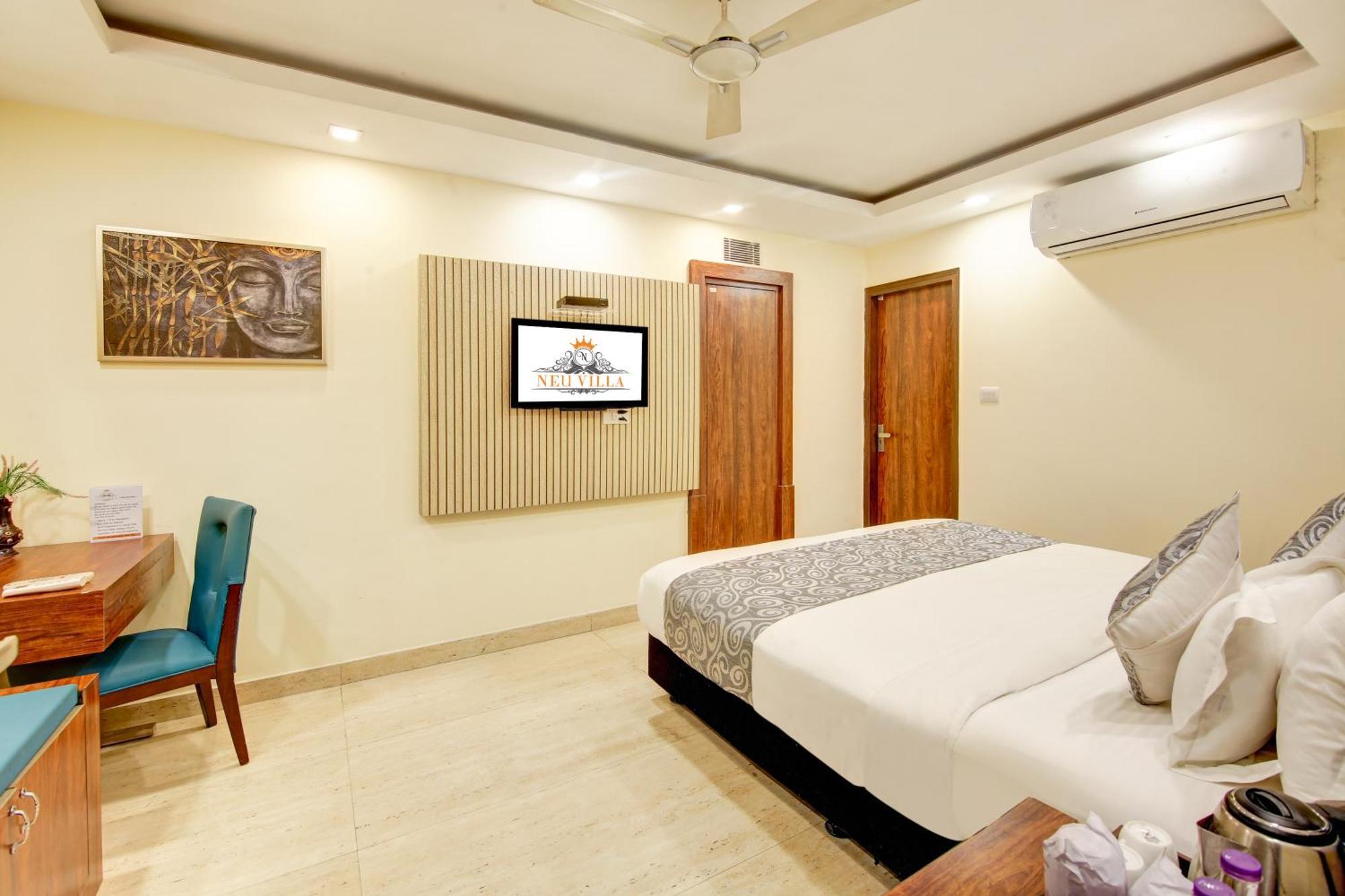 Hotel Neu Villa - Near Connaught Place & New Delhi Railway Station Exteriör bild