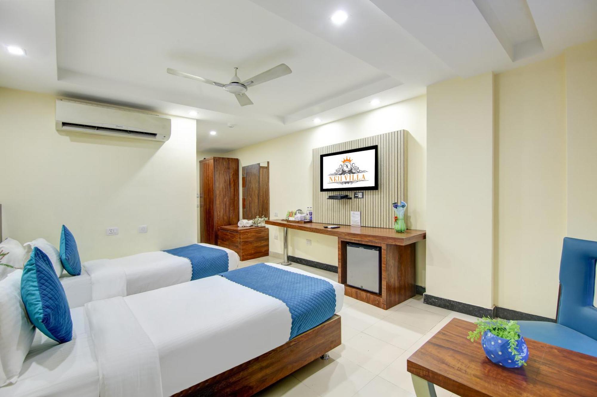 Hotel Neu Villa - Near Connaught Place & New Delhi Railway Station Exteriör bild
