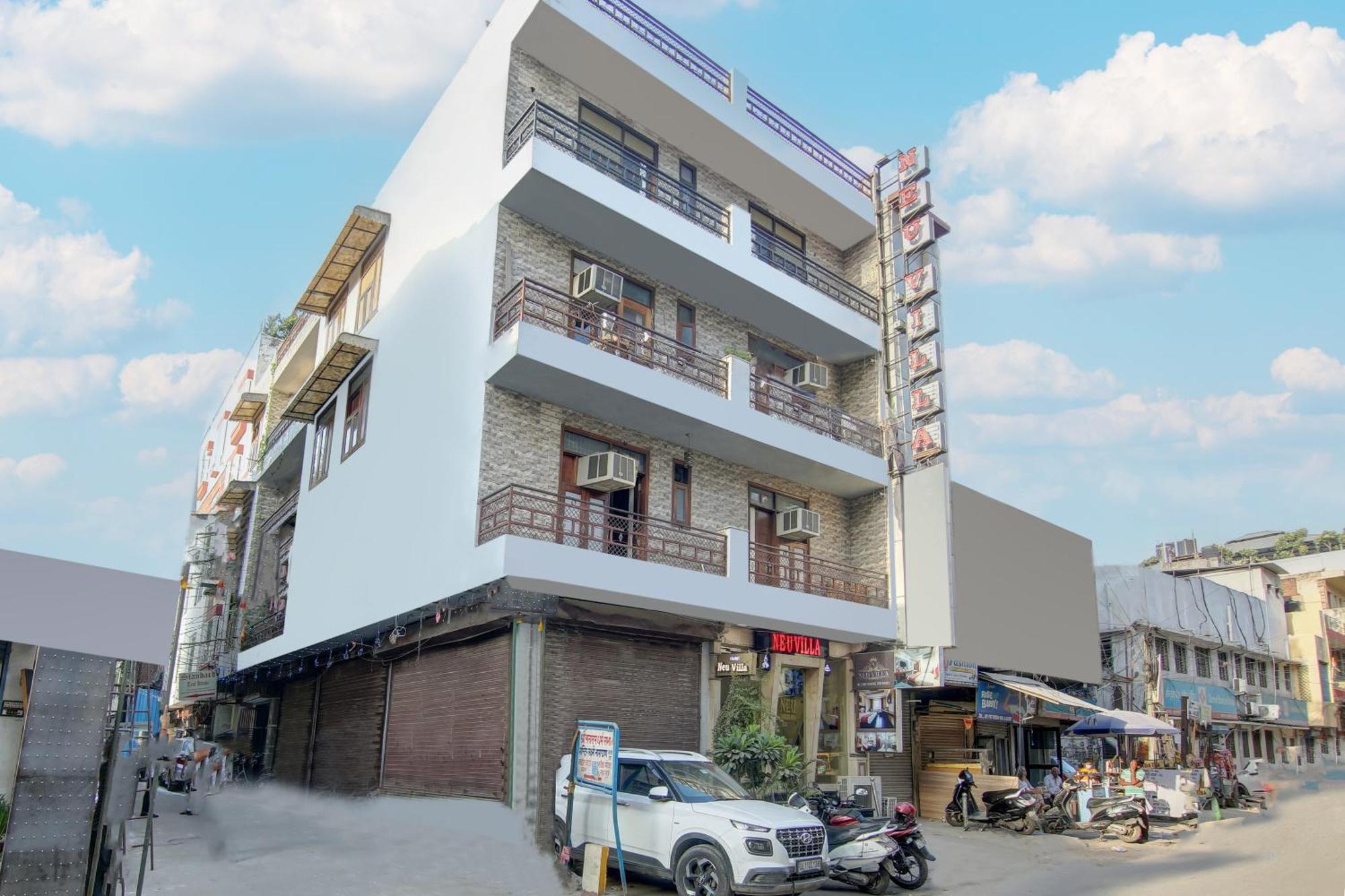 Hotel Neu Villa - Near Connaught Place & New Delhi Railway Station Exteriör bild